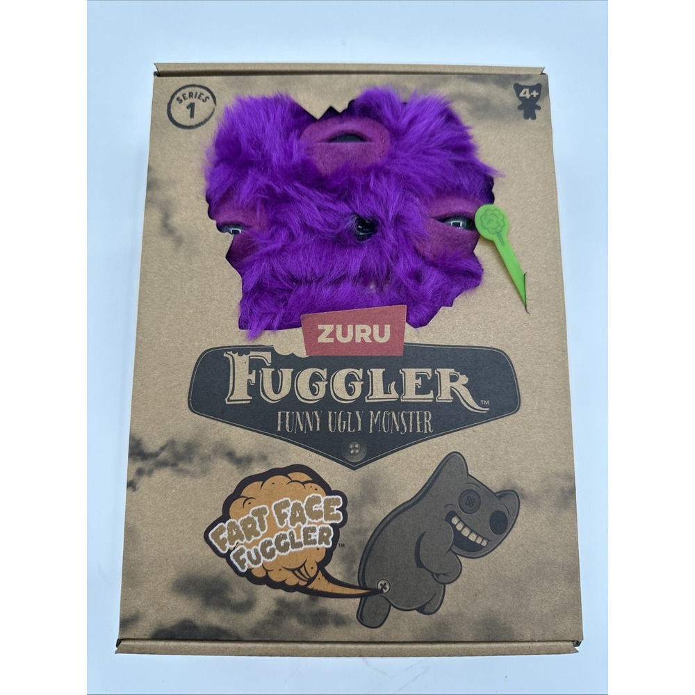 Zuru‎ Fuggler Funny Ugly Monster Fart Face Fuggler Alien New In Box 9" Series 1